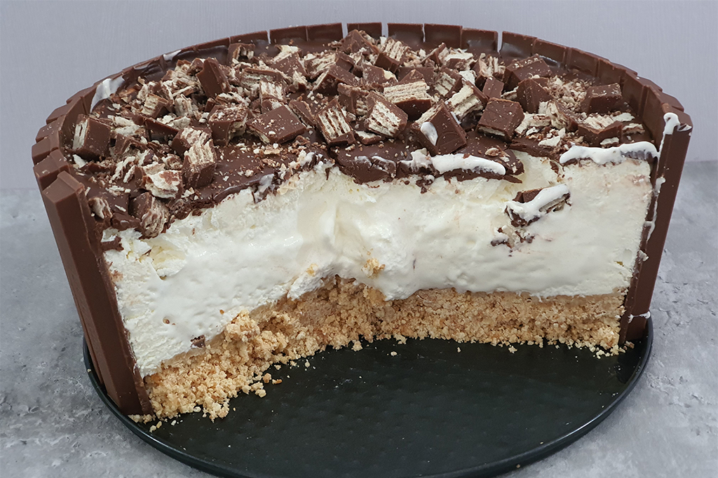 Cheesecake au Kitkat