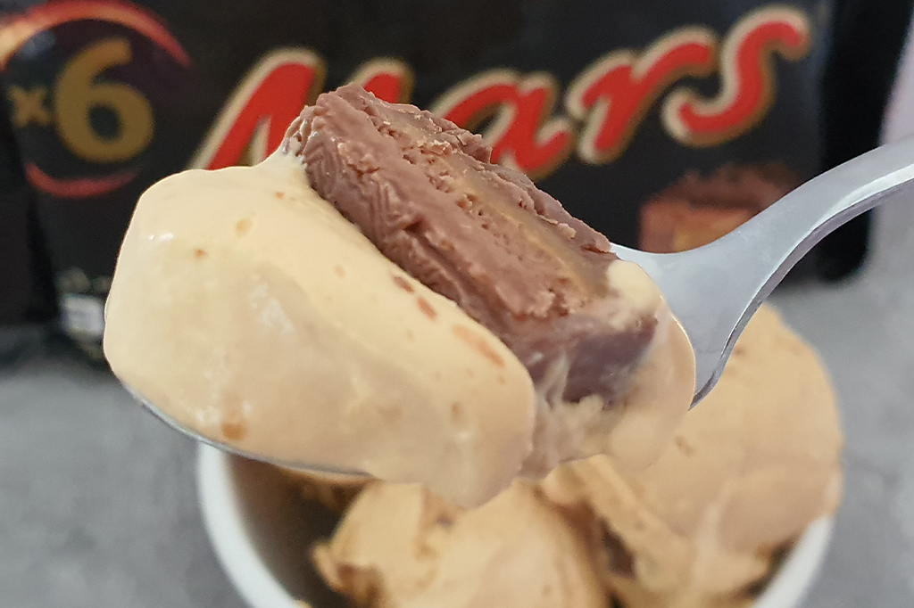 Crème glacée au Mars