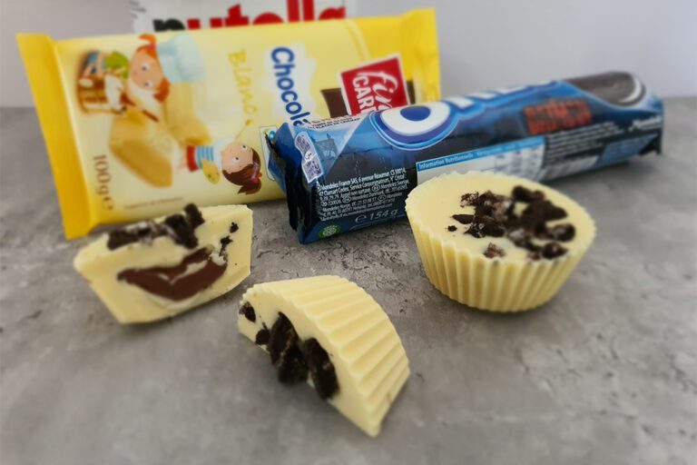 gouter oreo chocolat blanc nutella