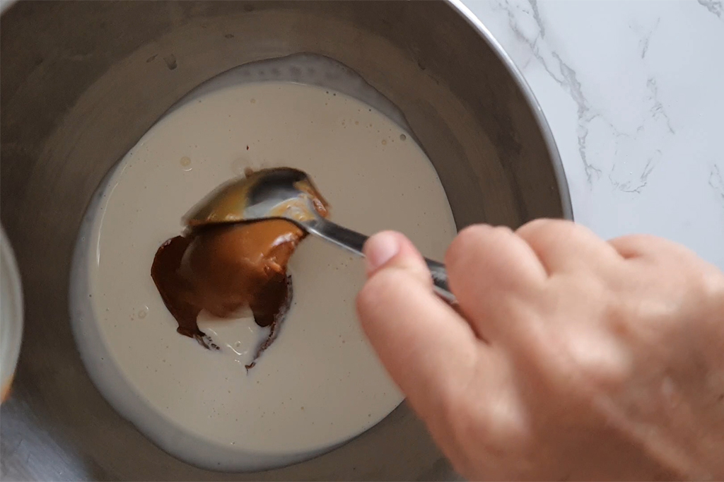 preparation creme au mars
