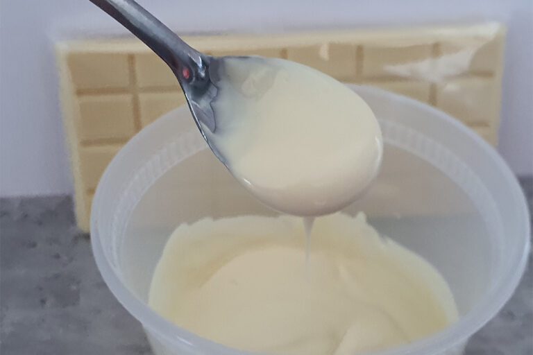 faire fondre du chocolat blanc