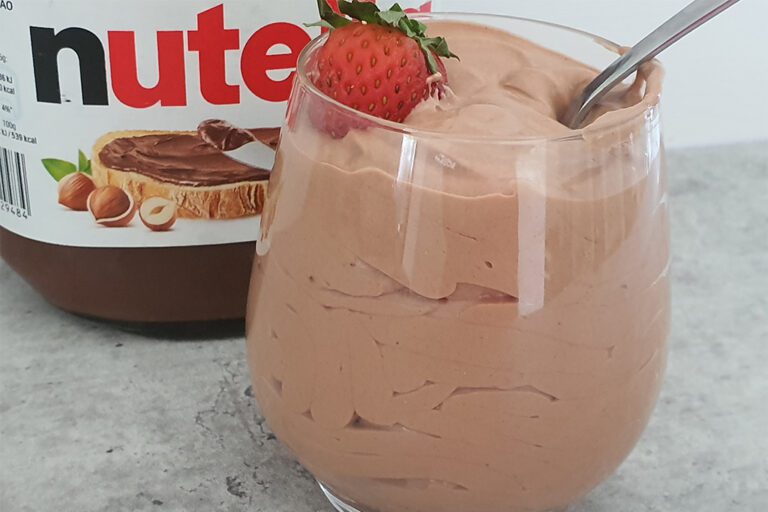 mousse au nutella