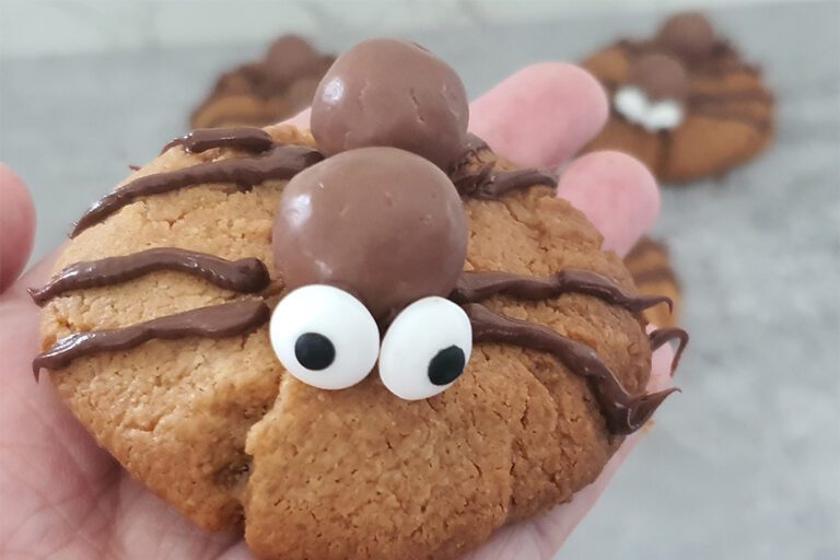 cookies araignee halloween fitrahma
