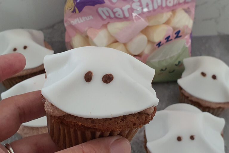 cupcakes fantomes halloween