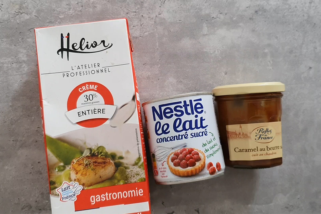 Crème liquide entière 30 % de matière grasse