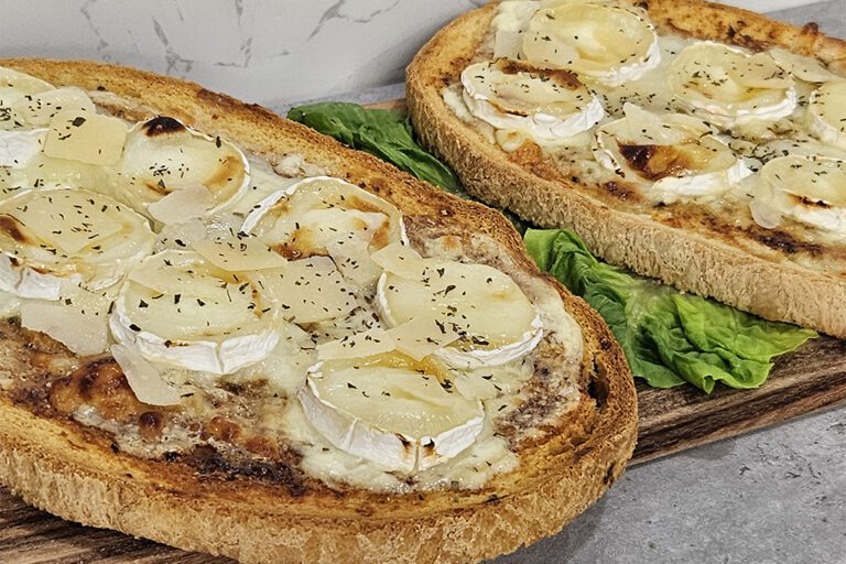 Bruschetta chevre miel