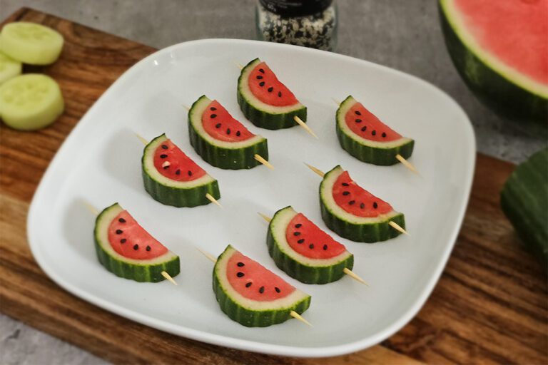 aperitifs trompe loeil pasteques