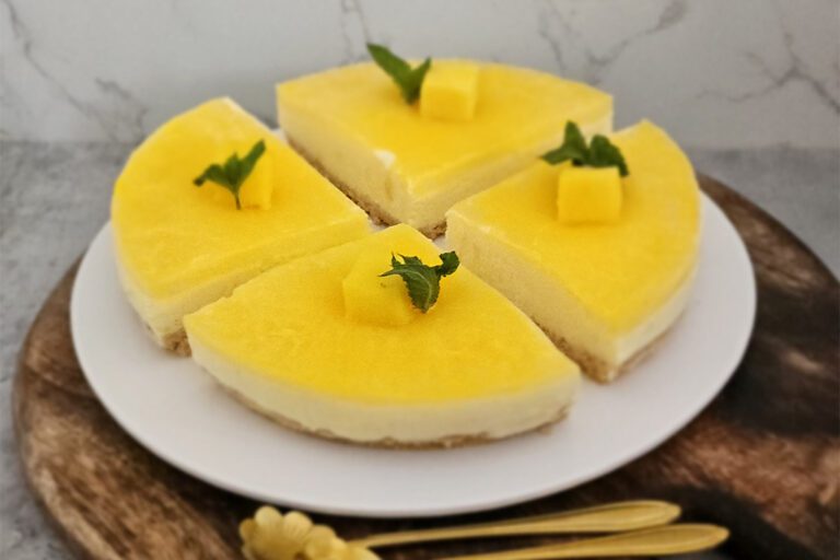 cheesecake a la mangue