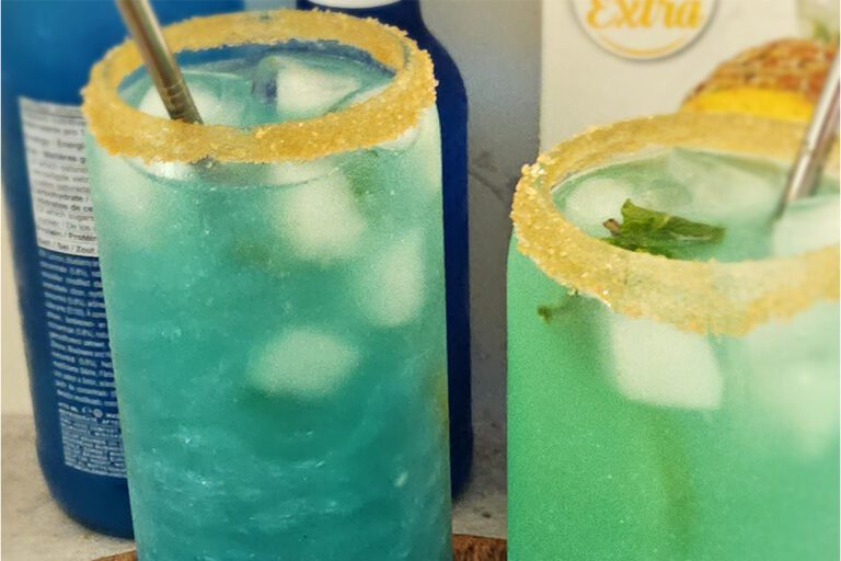 cocktail blue lagoon