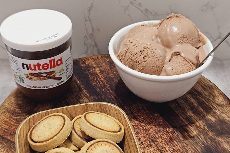 glace au nutella