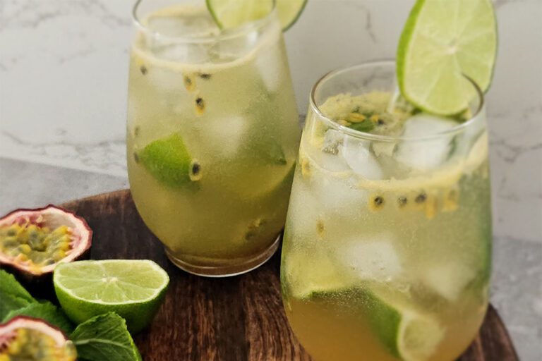 virgin mojito aux fruits de la passion