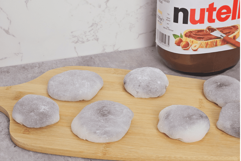 mochis au nutella