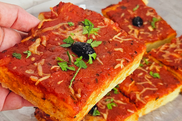 pizza algerienne carre