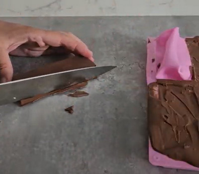 Barres glacées Mars faites maison au chocolat au lait et caramel