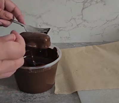 Barres coco enrobées de chocolat noir