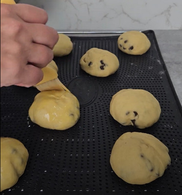 brioches aux pepites de chocolat