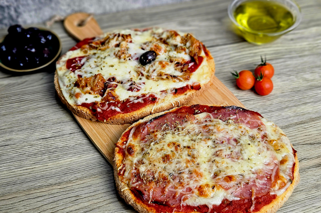Bruschettas façon pizza