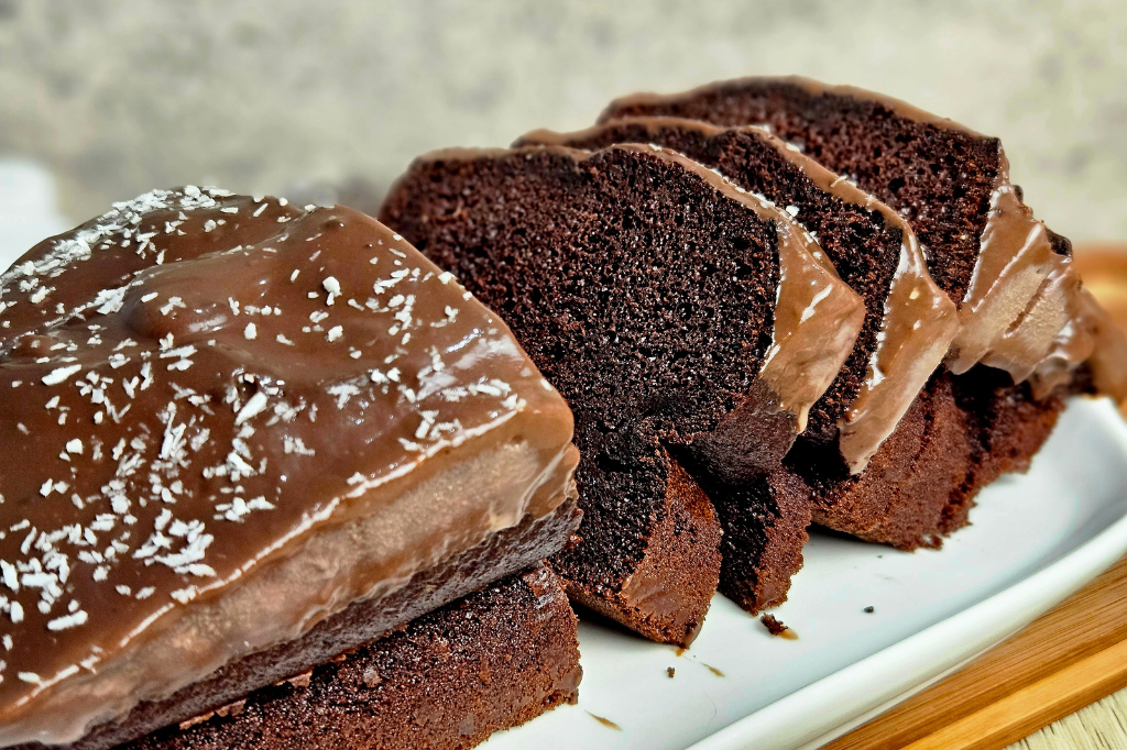 Cake tout chocolat moelleux