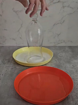 Deux verres de cocktail Joséphine Baker sans alcool prêts à servir