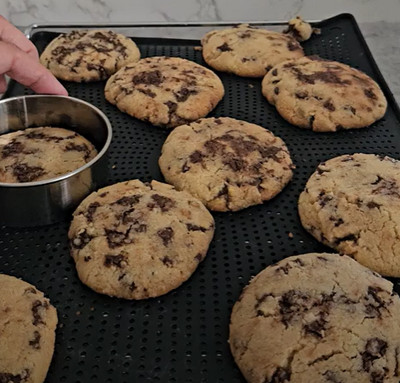 Cookies sans œufs aux pépites de chocolat