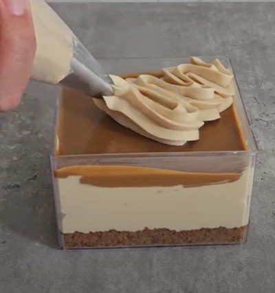 Dessert tout spéculoos en verrines