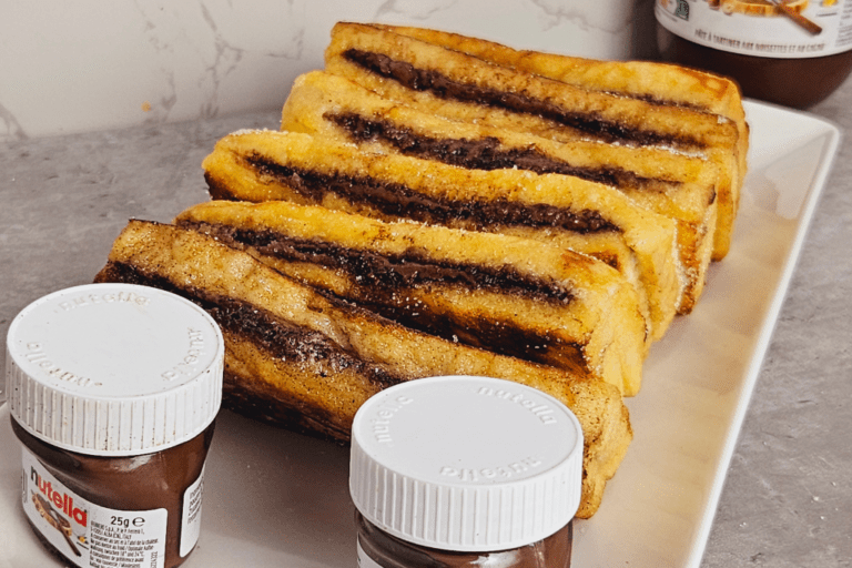 pain perdu au nutella