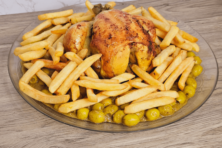 Poulet rôti à la marocaine