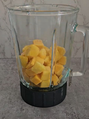 Sorbet à la mangue maison sans sorbetière