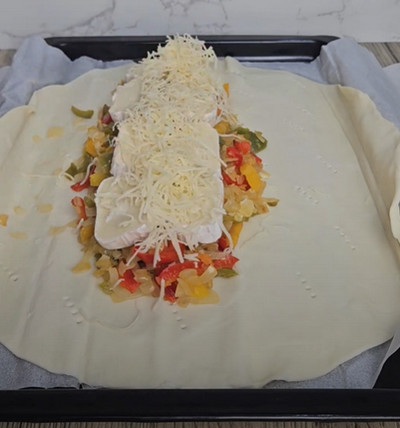 tacos poivrons chèvre