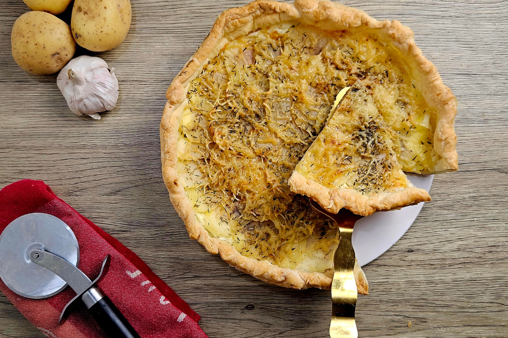 Tarte aux pommes de terre