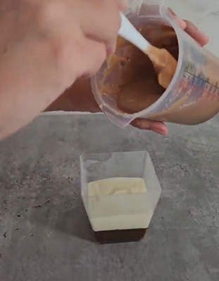 Verrines aux 3 chocolats