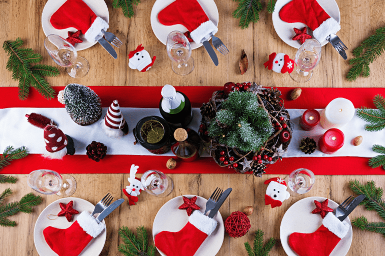 27 centres de table de Noel DIY faciles a faire pour cette saison des fetes
