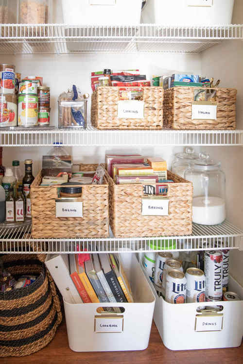 Organisation garde manger par categorie