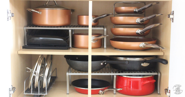 comment organiser les poeles et les casseroles