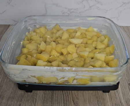crumble aux pommes 2