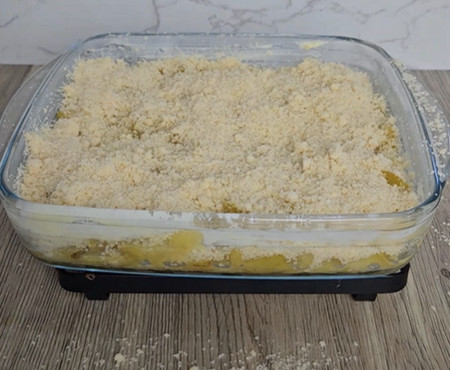 crumble aux pommes 3