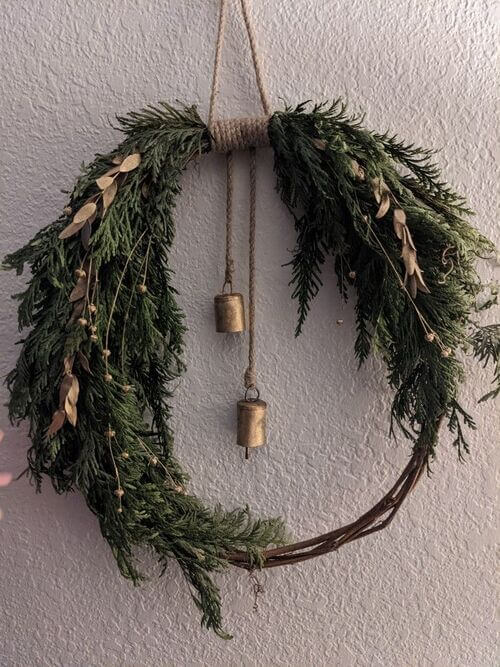 decoration murale de Noel DIY