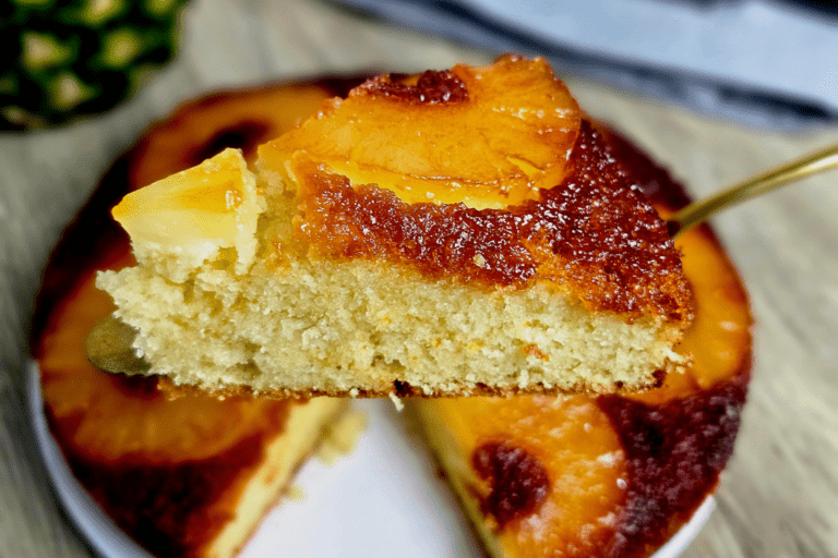 gateau renverse a lananas