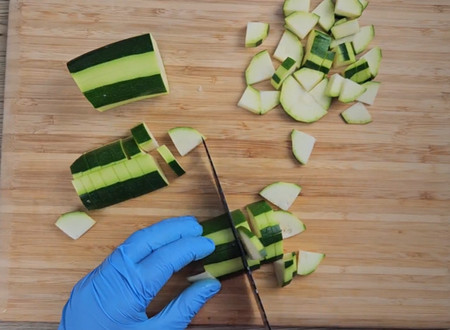 Poêlée de carottes, courgette et poivron au paprika