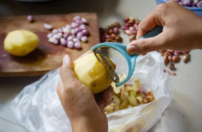 manger la peau des pommes de terre