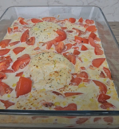 tagliatelles boursin tomates