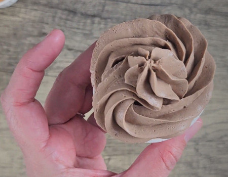 Cupcakes Kinder Schoko bons 3