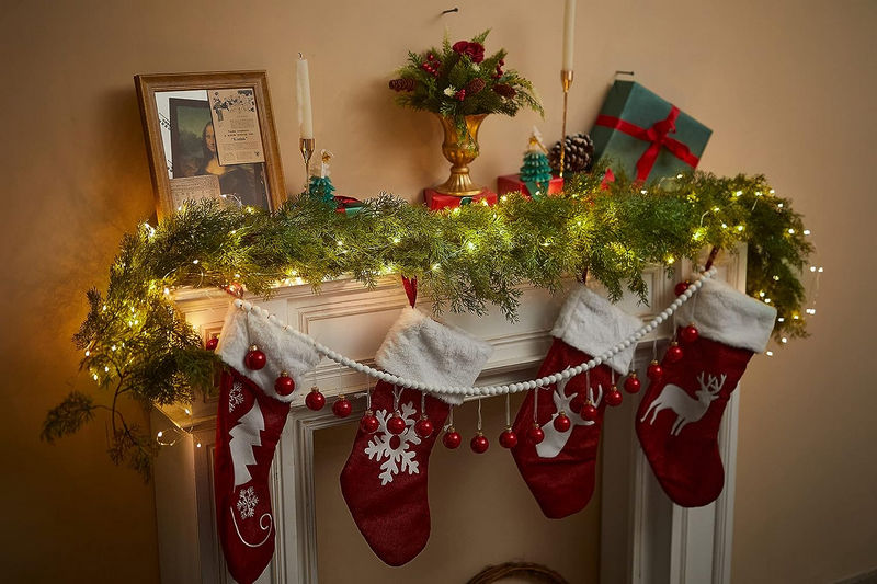 Guirlande de Noel avec lumieres