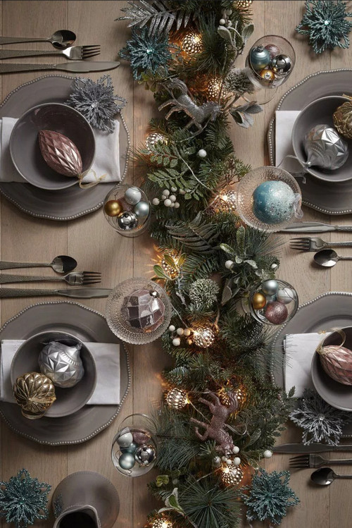 TABLE DE NOEL RUSTIQUE