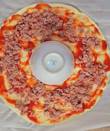 couronne feuilletee au thon