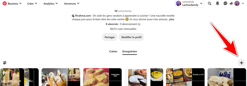 creer des tableaux sur pinterest