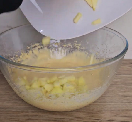 gateau aux pommes