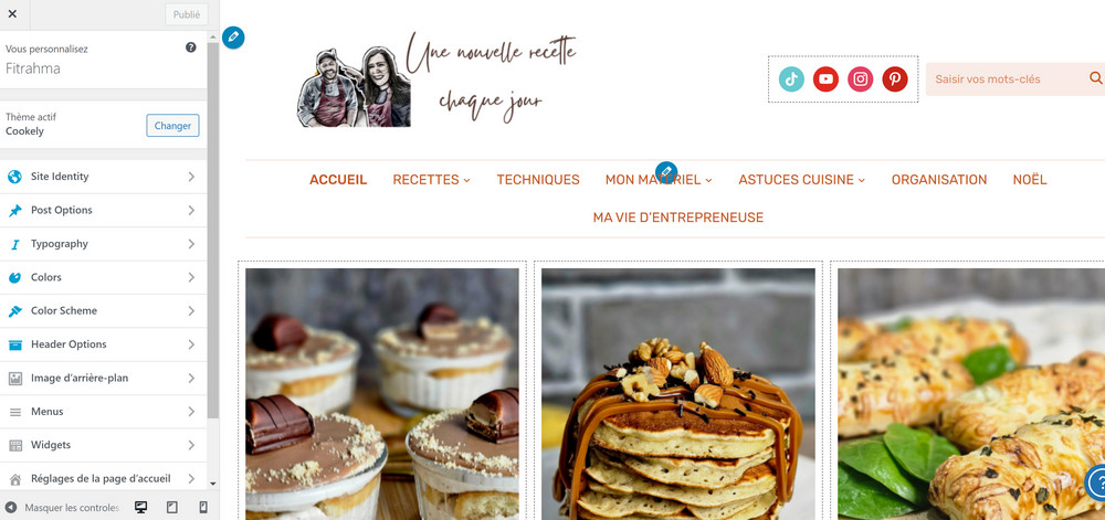 personnaliser son theme wordpress