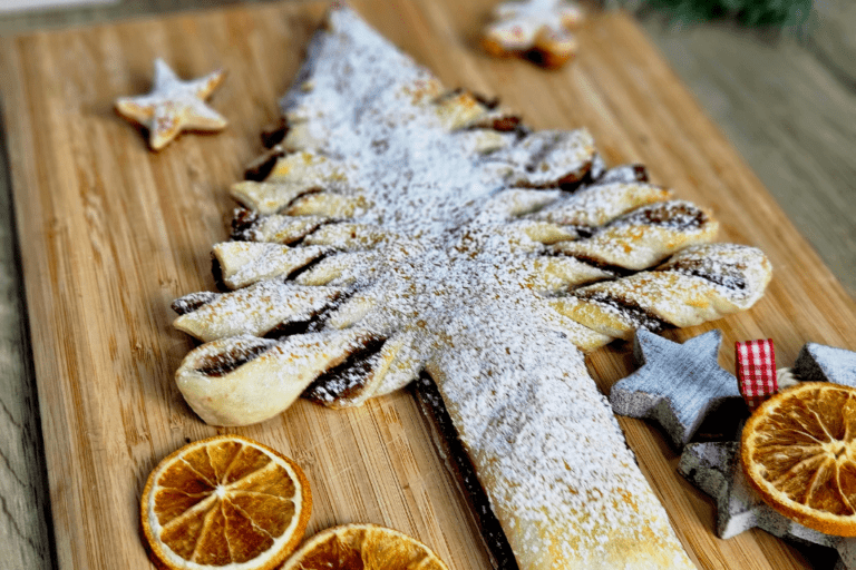 sapin feuillete a la pate a tartiner