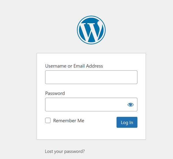 se connecter a wordpress